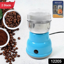 Multi Function Electric Small Food Grinder Grain Grinder (100-200w / 2 Blade / 1 Pc) - dailyneed.life