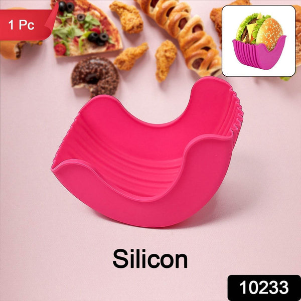 Silicone Burger Holder Snack Holder Reusable Burger Holder - dailyneed.life