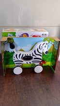 Zebra Pull Along Toy Baby Early Walking Pull Toy Rope Toy for Babies Walking Toy - dailyneed.life