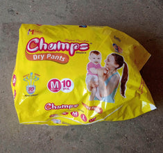 Travel Must-Have: Champs Medium Diaper Pants (10 Pcs) - Leakproof - dailyneed.life