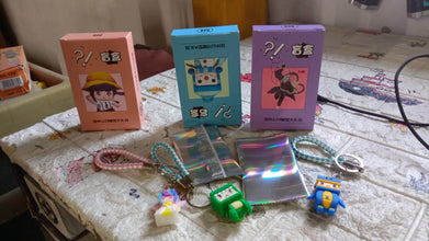 Cute Keychain With Card Gift - Keychain Accessories Key Chain Backpack Charms Car Keys Keychain for Kids Girls, Unicorn Toy and Charm Key- Chain for Bag / Door Key- Ring / car Key- Ring / Party Favor (Mix Color & Design 1 Pc ) - dailyneed.life