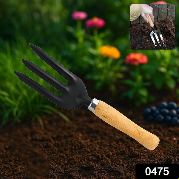 Hand Weeding Fork (Steel, Black) - dailyneed.life