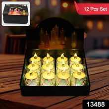 Festive Lighting for Any Occasion: 12 Pack LED Tealight Candles, Diwali - dailyneed.life