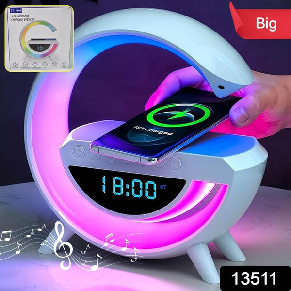 G Lamp Speaker - 3-in-1 Bluetooth Speaker with Fast Wireless Charging (1 Pc) - dailyneed.life