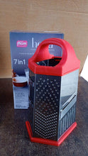 Supermom 7-in-1 Heavy Duty Stainless Steel Box Grater with Ergonomic Handle (1 Pc) - dailyneed.life