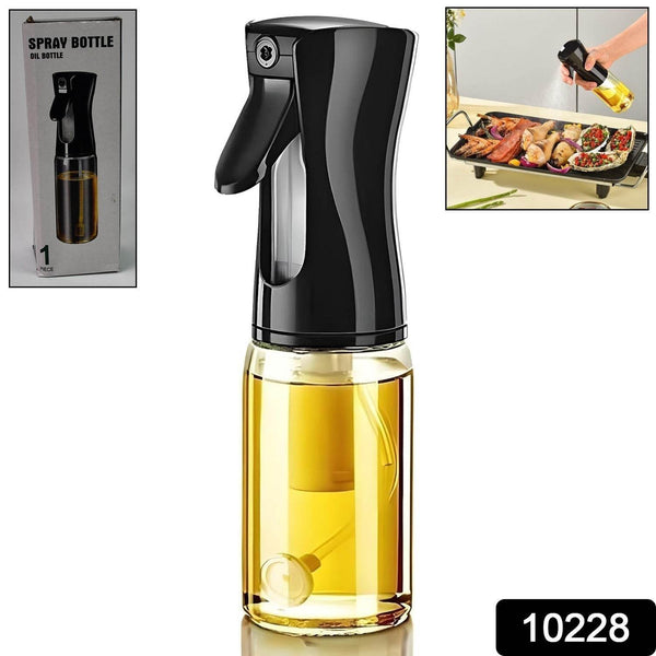 Glass Oil Dispenser Bottle Spray (1 Pc / 200 ml Approx) - dailyneed.life