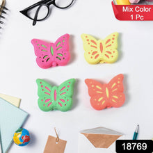 Butterfly Shape Eraser Rubber (1 Pc / Mix Colour & Design) - dailyneed.life