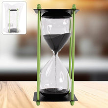 Glass & Stainless Steel Decorative Sand Timer 19 cm (1 Pc) (2 Minute Approx) - dailyneed.life
