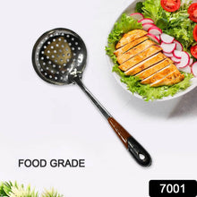 Kitchen Stainless Steel Best Skimmer Slotted Spoon-Cooking Utensils with Heat Resistant Plastic Handle - dailyneed.life