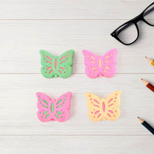Butterfly Shape Eraser Rubber (25 Pc / Mix Colour & Design) - dailyneed.life