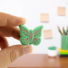 Butterfly Shape Eraser Rubber (25 Pc / Mix Colour & Design) - dailyneed.life