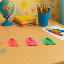 Shankh Shape Eraser Rubber (20 Pc / Mix Colour & Design) - dailyneed.life