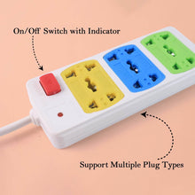 Compact 3-Socket Universal Extension Board (1 Pc) - dailyneed.life