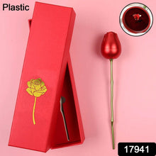 Plastic Red Rose Couple Rings Box-Fancy Rings Box (No Rings Included / 1 pc) - dailyneed.life