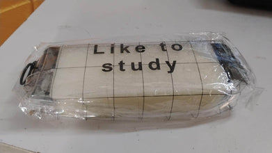 Transparent Pencil Pouch With Zipper (1 Pc) - dailyneed.life