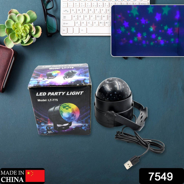 DJ Light Party Disco Light for Home Party, Led Disco Ball Colors Pattern & Modes Dancing Light for Room Rotating Bulb Magic Lights for Diwali, Wedding Holiday Party, Party Gift Kids Birthday - dailyneed.life