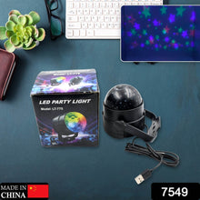 DJ Light Party Disco Light for Home Party, Led Disco Ball Colors Pattern & Modes Dancing Light for Room Rotating Bulb Magic Lights for Diwali, Wedding Holiday Party, Party Gift Kids Birthday - dailyneed.life