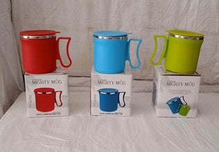 300ml Stainless Steel Mug: Insulated, Leakproof Lid, Hot/Cold Drinks (Mix Color) - dailyneed.life