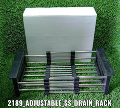 Stainless Steel Expandable Kitchen Sink Dish Drainer - dailyneed.life