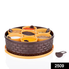 Round Plastic Masala Spice Box - dailyneed.life