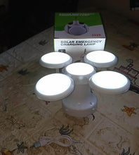 Solar Multi-Functional Emergency LED Light – USB Rechargeable, 5 Modes, Foldable, SOS & IP65 Waterproof - dailyneed.life
