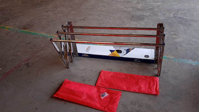 Stainless Steel Wall-Mounted Folding Clothes Drying Rack - dailyneed.life