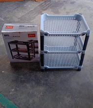 Apex Big Multi use Plastic Storage Rack – 3-Tier (1 Pc) - dailyneed.life