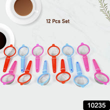 Plastic Multipurpose Tea and Coffee Strainer (Pack of 12 Pcs) - dailyneed.life