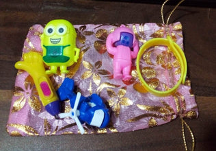 5Pc Toy Combo Kids Best Gift Set Combo Attractive & Unique Toy Combo 5Pc Colorful Toy Combo With Potli Bag - dailyneed.life