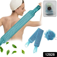 Bath Shower Scrubber Set – Dual-Sided Loofah Sponge & Bath Brush for Deep Clean (2 Pcs) - dailyneed.life