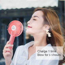 Portable Classic Hand Fan - 3-Speed Table Fan for Personal Desk, Suitable for Office, School, and Home Use (Battery Not Included) - dailyneed.life