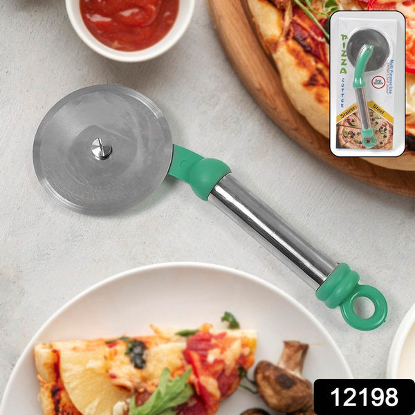 Kitchen Stainless Steel Wheel Pizza Cutter (1 pc) - dailyneed.life