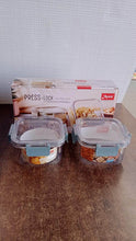 Apex Press N’ Lock Airtight Food Storage Container Set (2Pc/450ml) Approx - dailyneed.life