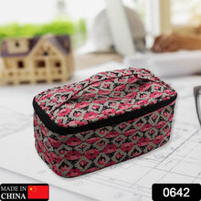 Decor Travel Makeup Bag with Small pouch Portable Organizer Makeup Cosmetic Train Case Large Capacity for Cosmetics Makeup Brushes and Toiletry Jewelry for More Storage - dailyneed.life
