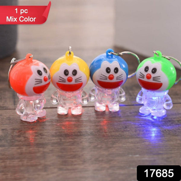 Doremon lightning keychain, 2 colored lightning keychain (1 pc) - dailyneed.life