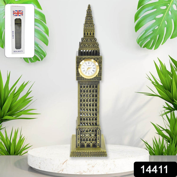 Big Ben London Clock Tower Miniature Metal Statue - Elegant Home Decor and Perfect Gifting Option - dailyneed.life