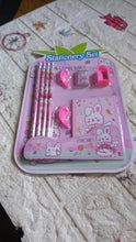 Kids' Stationery Kit: Wooden Pencils, Sharpener, Eraser, Diary (9 Pc Set) - dailyneed.life