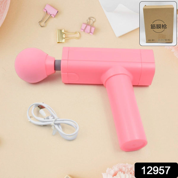 Massage Gun Deep Relax, Powerful Muscle Massager, USB Chargeable (1 Pc) - dailyneed.life