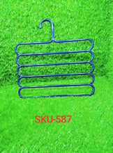 5 in 1 Multipurpose Plastic Hanger, Assorted (5-Layer) - dailyneed.life