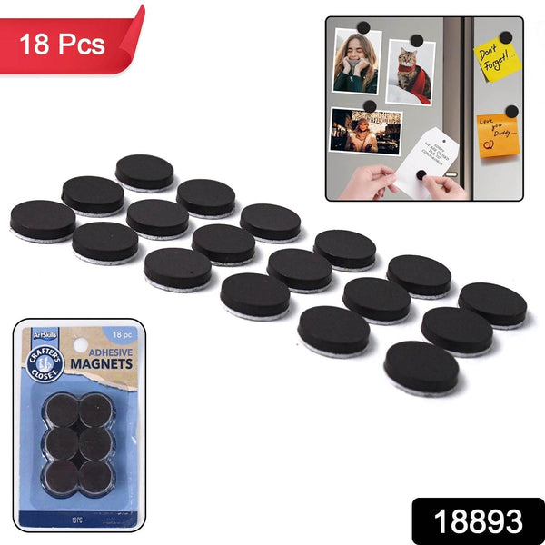 Magnets with Adhesive Backing Magnetic Tape Magnet Strips (18 Pcs Set) - dailyneed.life