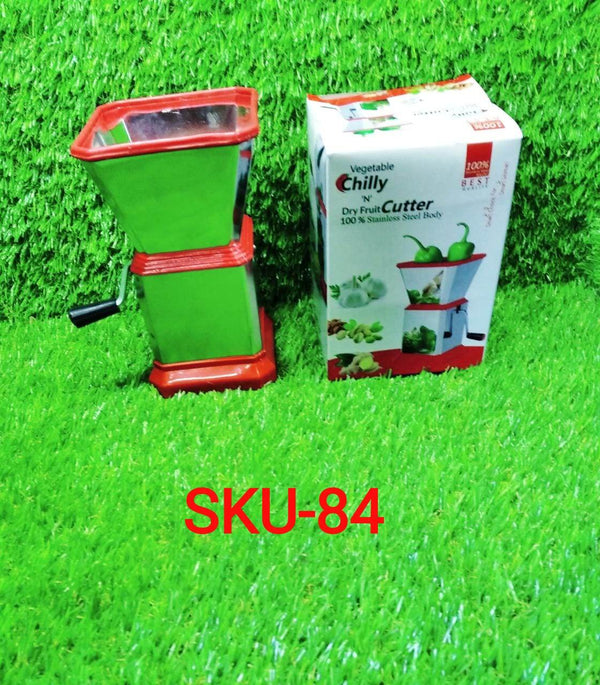 Stainless Steel Vegetable Cutter Chopper (Chilly Cutter) - dailyneed.life