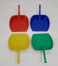 Dustpan with Long Handle, Dust Collection Dust Pan Tray for Kitchen, Home, Office, Bathroom Etc, Supdi (1 Pc / Multicolor ) - dailyneed.life