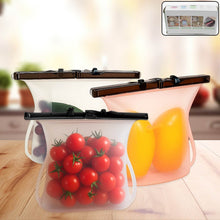 Eco-Friendly Food Storage: Reusable Silicone Bags (3-Pack) - Leakproof & Safe - dailyneed.life