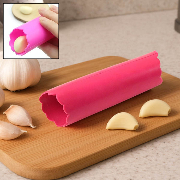 Silicone Garlic Peeler Tube Easy Hand Roller Peeling Tool (1 Pc) - dailyneed.life