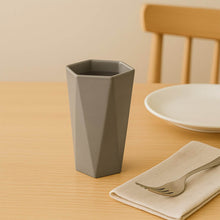 Hexagon Shape Small Plastic Drinking Glass (1 Pc) - dailyneed.life