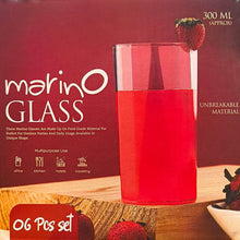 Apex Merino N’ Glass Unbreakable Plastic Drinking Glass Set (6Pc/300ml) Approx - dailyneed.life