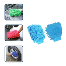 Microfiber Wash and Dust Chenille Mitt Cleaning Gloves - dailyneed.life