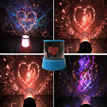 LED Projector Night Light Amazing Lamp, 3 Battery operated lamps, Rotation With the music Function, Master for Kids Bedroom Home Decoration Night Romantic Gift (Battery Not Included / 1 pc) - dailyneed.life