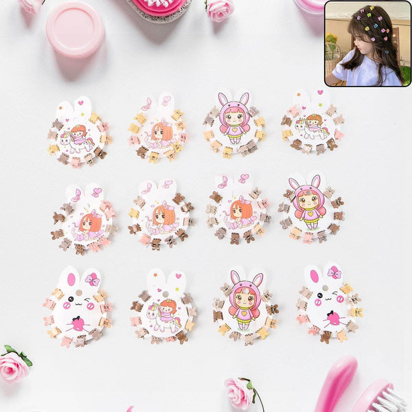 Mini Claw Hair Clips Set for Girls (12 Pkt / 1 Set) - dailyneed.life