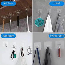 Self Adhesive Transparent Wall Hook (1 Pc) - dailyneed.life